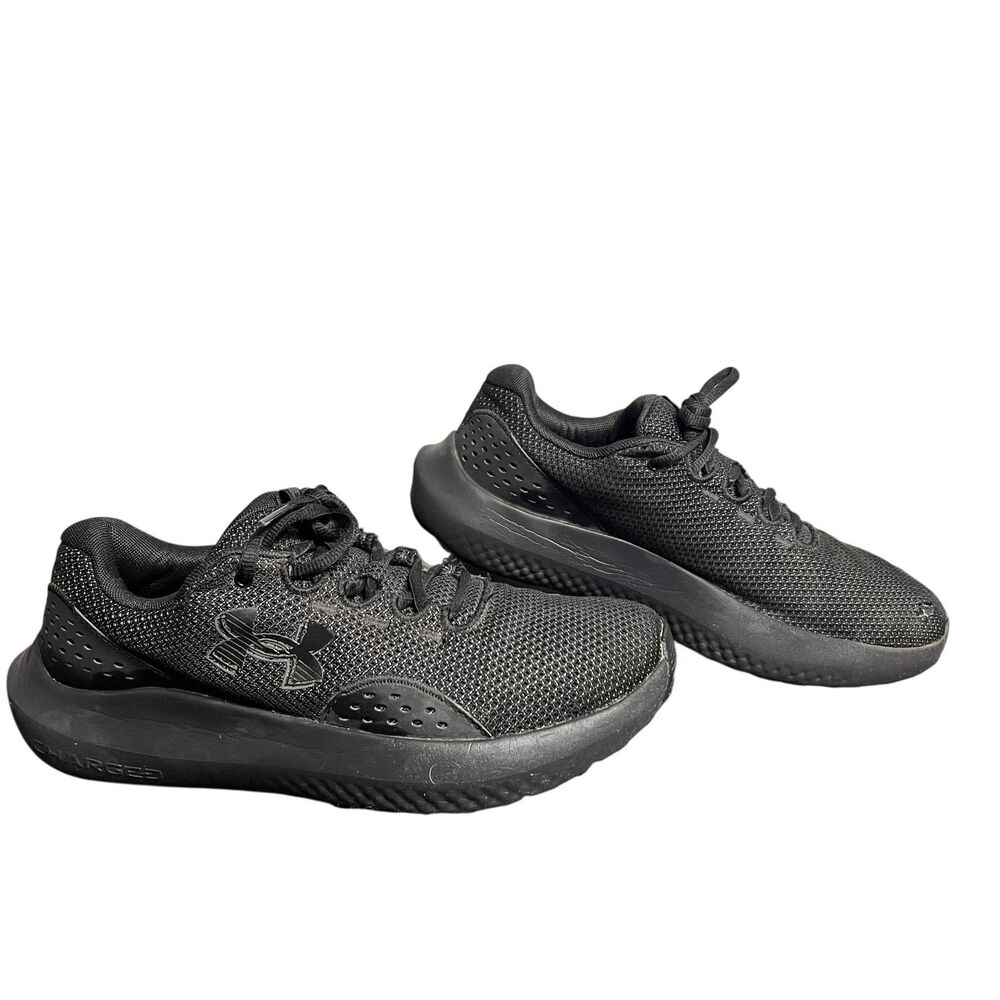 Under Armour Shoes Women's Size 8.5 Black Charged Running Training 3027000-002